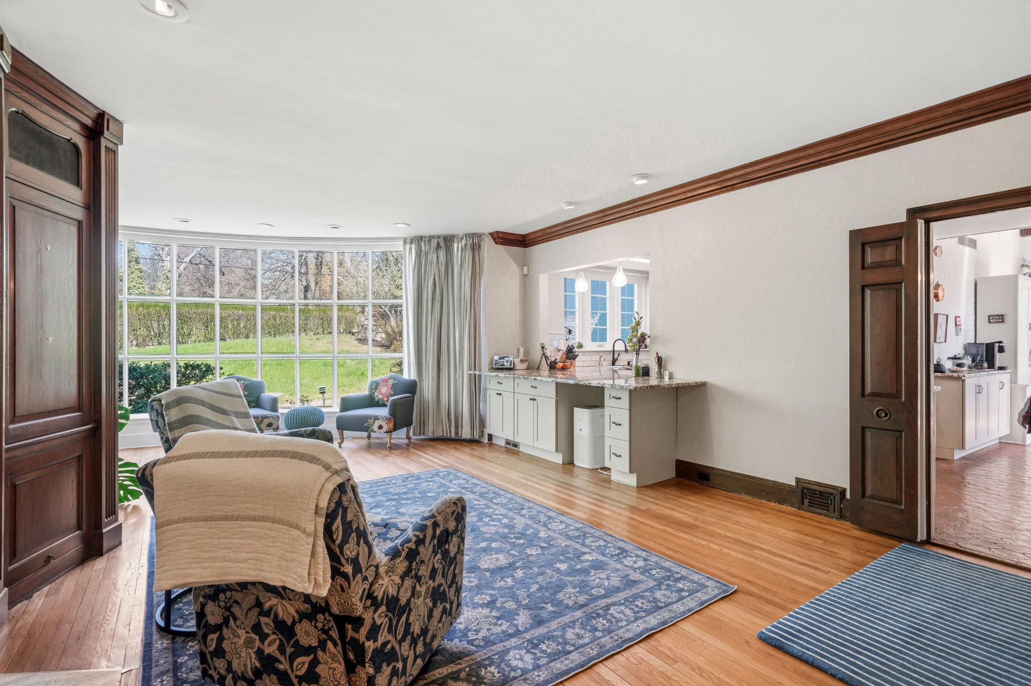 1735 Ashbourne Road Elkins Park, PA 19027 - Photo 16 of 82 Kitchen opens to sitting area.