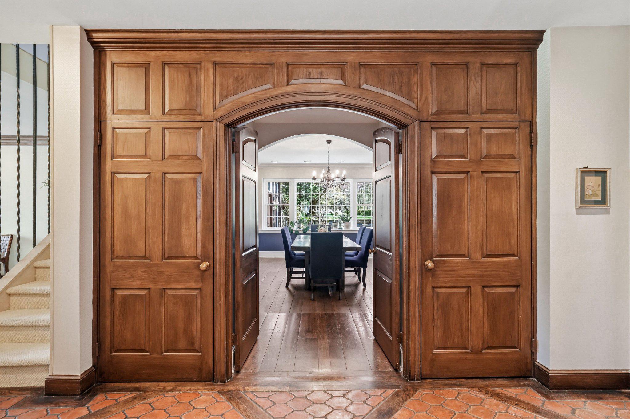 1735 Ashbourne Road Elkins Park, PA 19027 - Photo 26 of 82 Custom arched millwork.