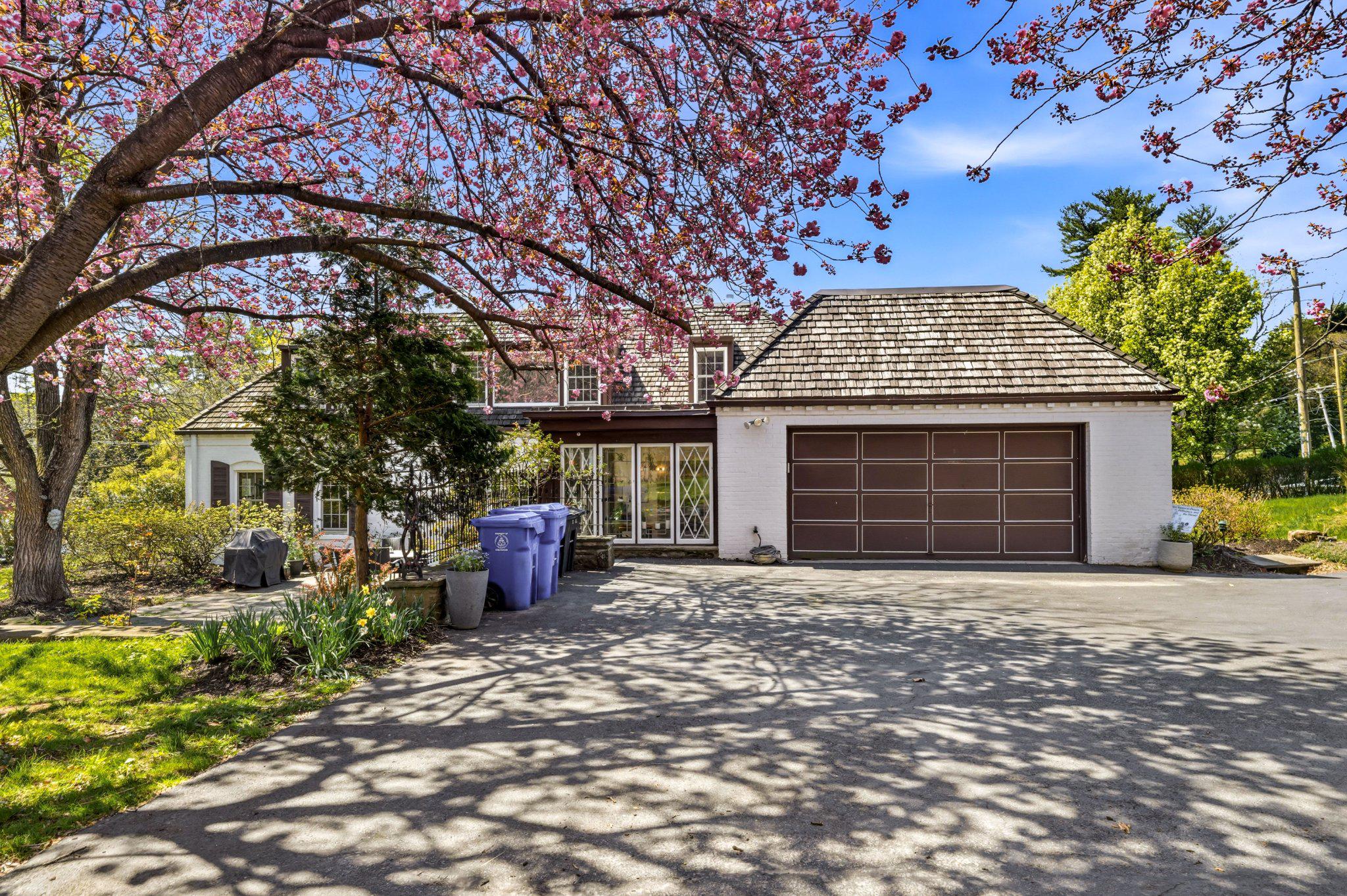1735 Ashbourne Road Elkins Park, PA 19027 - Photo 60 of 82 a front view of a house with a garden