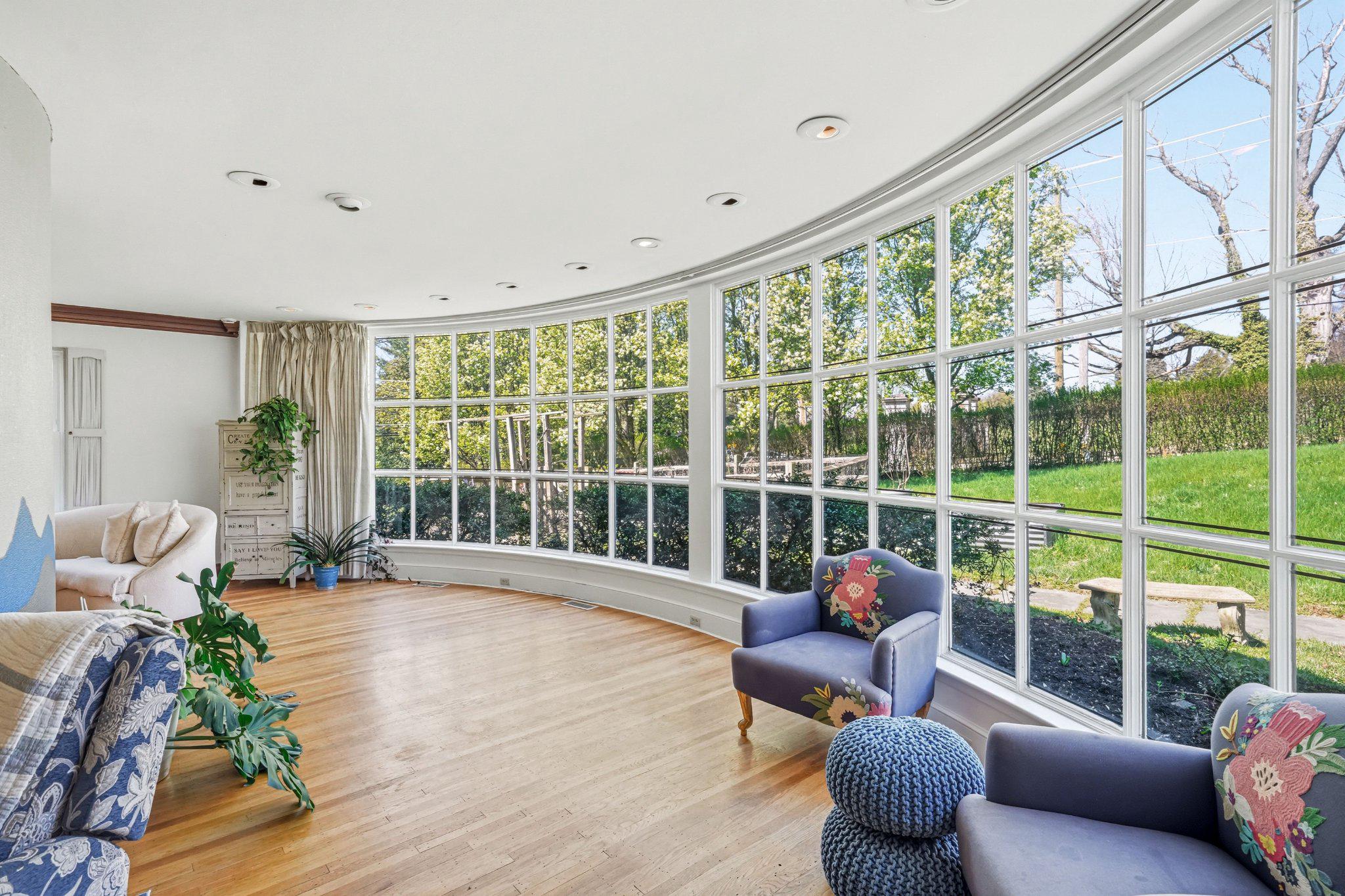 1735 Ashbourne Road Elkins Park, PA 19027 - Photo 9 of 82 a living room with furniture and a large window