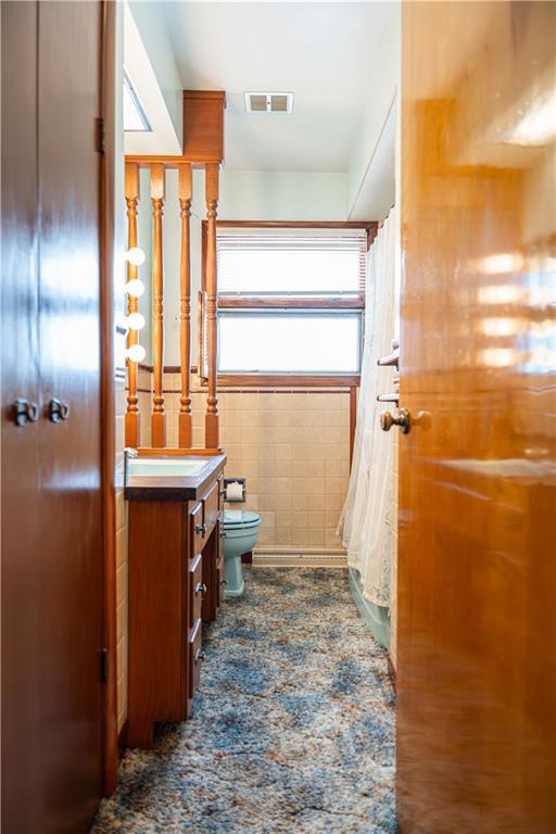 1012 Blaine Road Monaca, PA 15061 - Photo 19 of 50 a bathroom with a sink a toilet and shower
