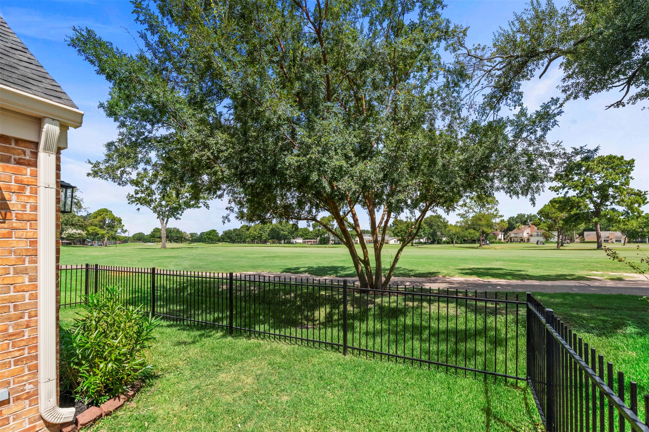 7635 Ameswood Road Houston, TX 77095 - Photo 36 of 39 Peaceful golf course views from your back yard. Home is on the 9th hole.