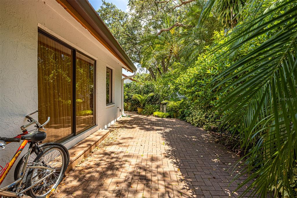 11407 Orilla Del Rio Place Temple Terrace, FL 33617 - Photo 21 of 39 a view of a backyard with large trees and plants
