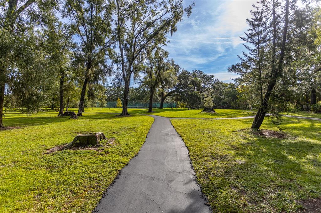 11407 Orilla Del Rio Place Temple Terrace, FL 33617 - Photo 34 of 39 a view of a park with tree s