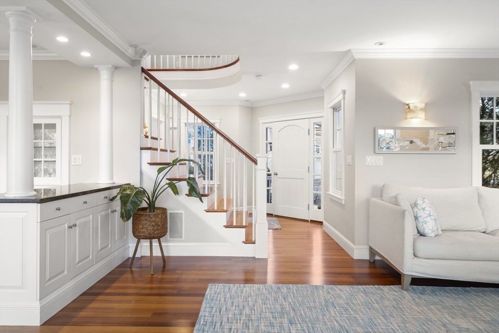 35 Bayberry Road Scituate, MA 02066 - Photo 11 of 39 a living room with furniture and wooden floor