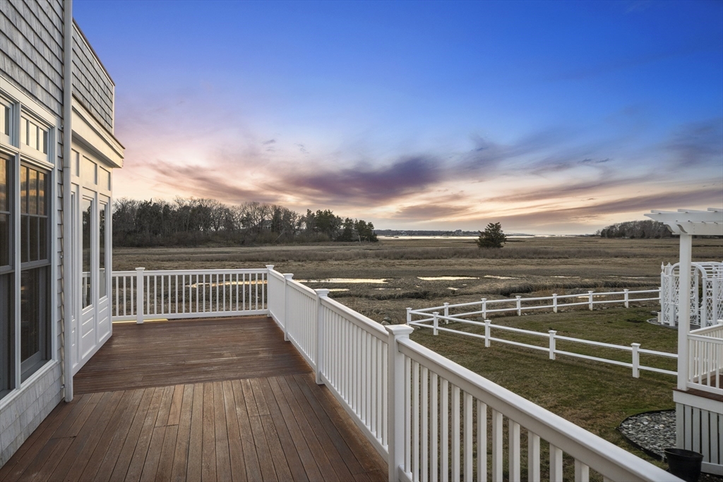 35 Bayberry Road Scituate, MA 02066 - Photo 28 of 39 a view of a balcony with wooden floor