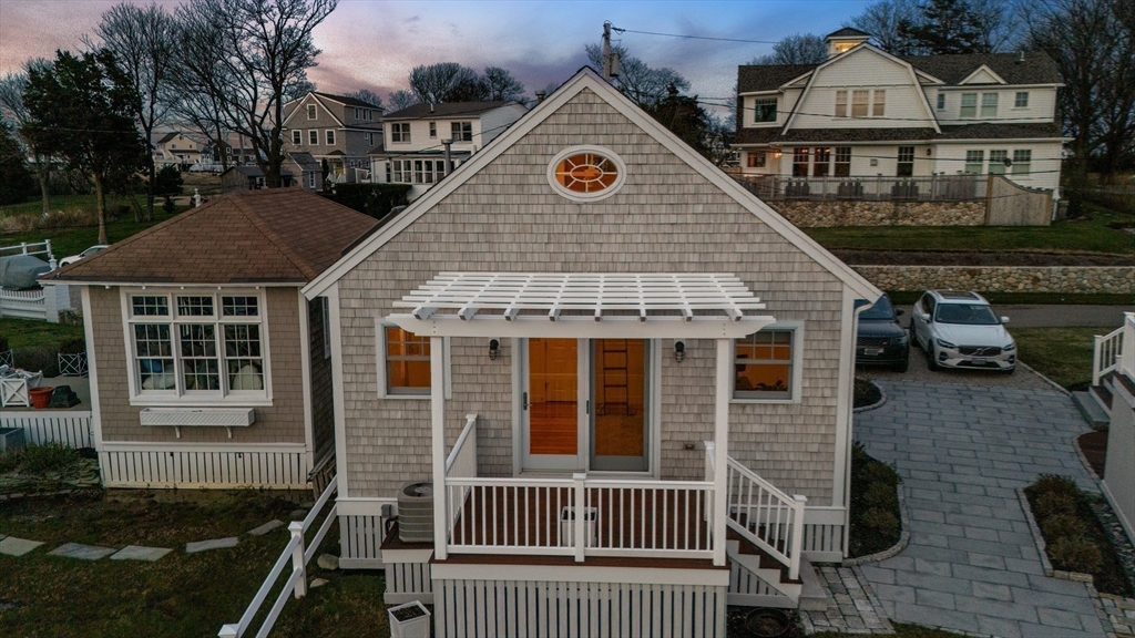 35 Bayberry Road Scituate, MA 02066 - Photo 34 of 39 a front view of a house with a yard