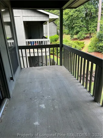 a view of balcony