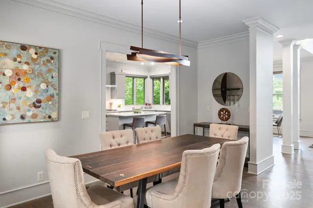 a view of a chairs in balcony