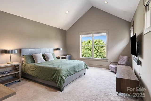 a view of jacuzzi with couch