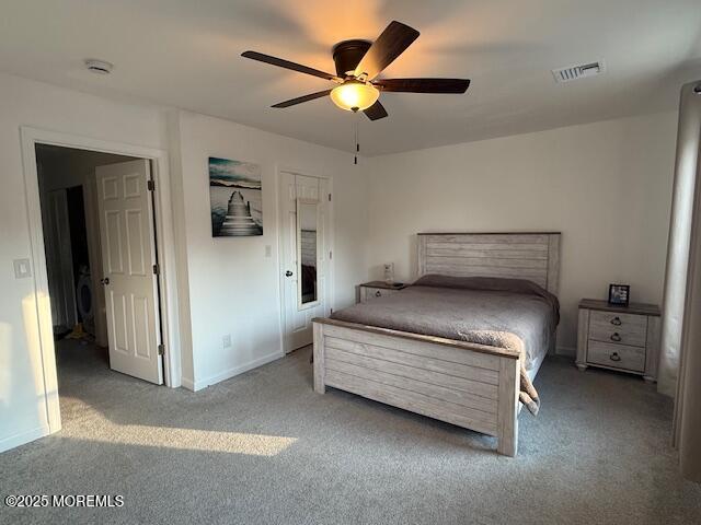 52 Renee Court Jackson, NJ 08527 - Photo 14 of 24 a bed room with a bed and a ceiling fan