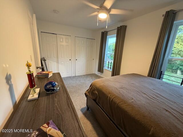 52 Renee Court Jackson, NJ 08527 - Photo 17 of 24 a bedroom with a bed and a large mirror