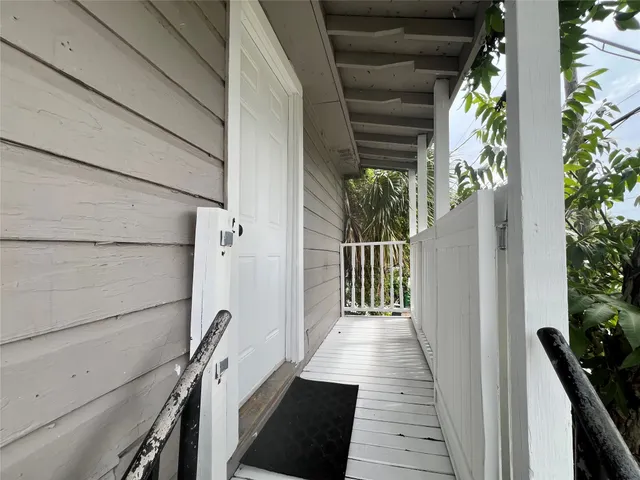 a view of a pathway of a house