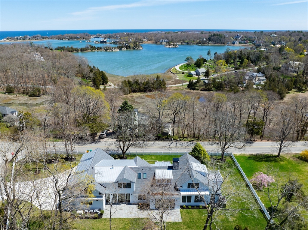 66 Jerusalem Road Cohasset, MA 02025 - Photo 40 of 40 a view of lake with houses