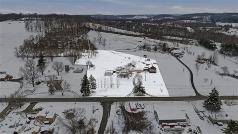 a view of a balcony with an outdoor space