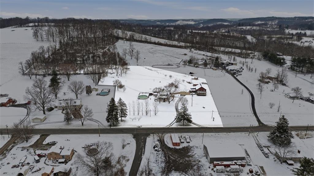 a view of a balcony with an outdoor space