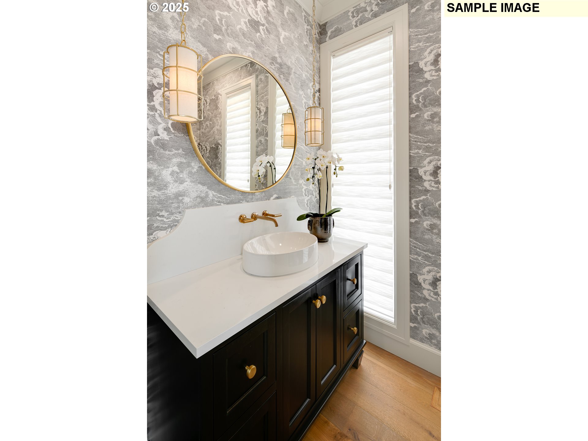 645 Northwest Halifax Street, Unit LOT 7 Camas, WA 98607 - Photo 11 of 13 a bathroom with a sink and a mirror