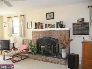 300 Faust Road Sinking Spring, PA 19608 - Photo 3 of 6 a living room with furniture and a fireplace