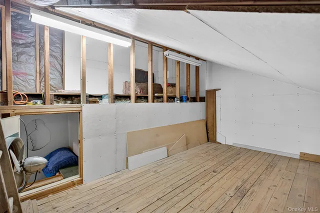 a view of a living room and entry way