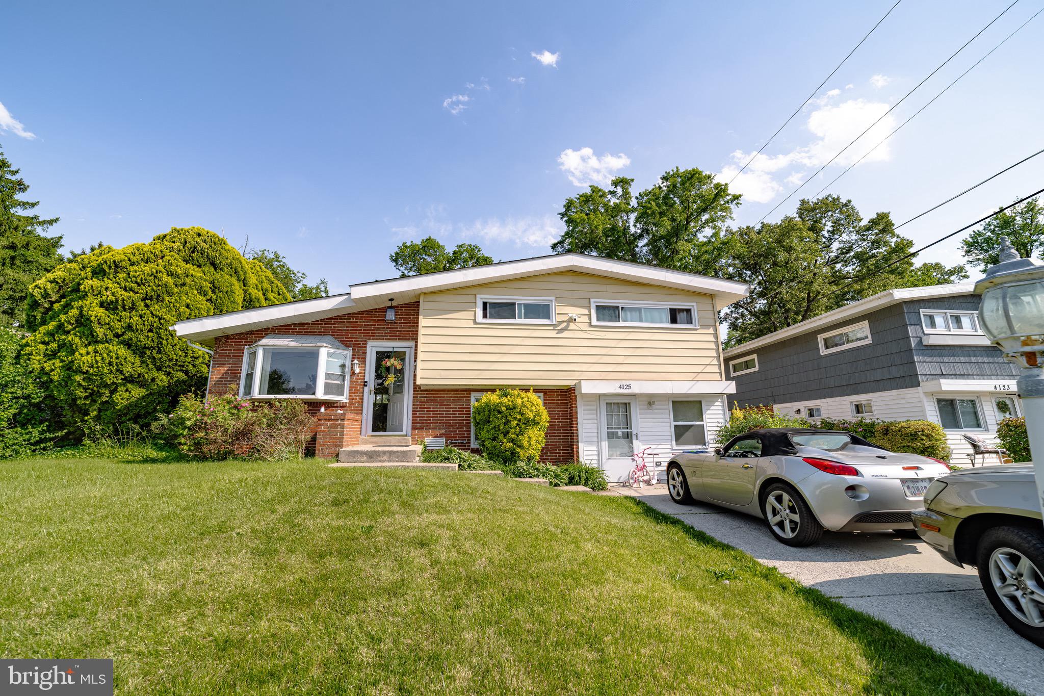 a view of a house with a patio