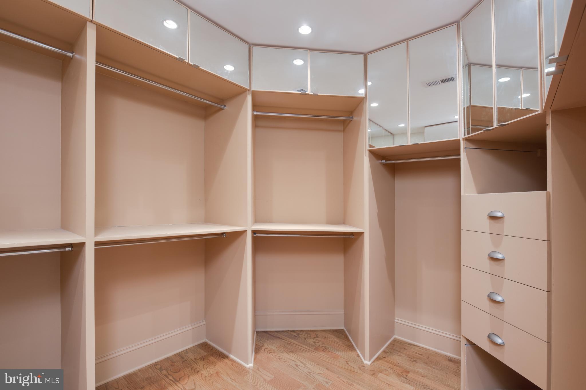 6802 Old Chesterbrook Road McLean, VA 22101 - Photo 20 of 30 a view of an empty walk in closet