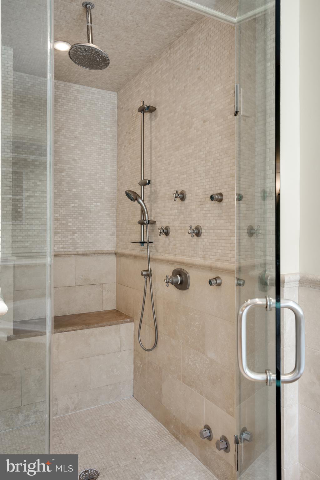 6802 Old Chesterbrook Road McLean, VA 22101 - Photo 21 of 30 a bathroom with a shower