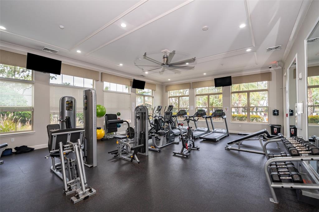 1500 Quinta Road Kissimmee, FL 34744 - Photo 29 of 34 a view of a room with gym equipment