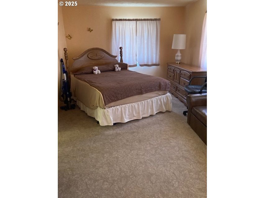 3107 Southwest Ladow Avenue Pendleton, OR 97801 - Photo 16 of 34 a bedroom with a bed and a night stand
