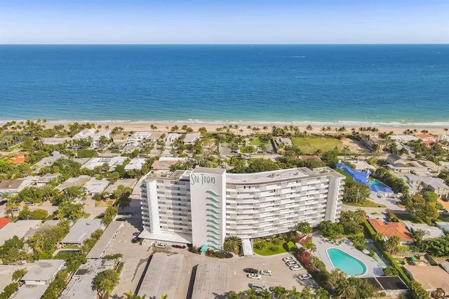 a view of an ocean beach