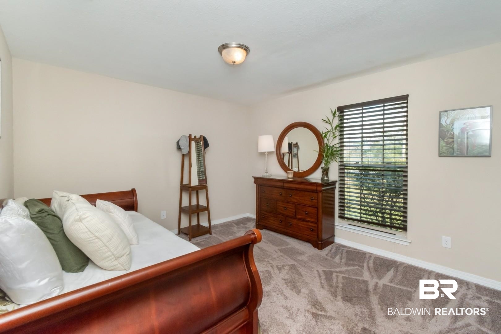 11528 Mocking Bird Lane Fairhope, AL 36532 - Photo 21 of 45 Bedroom with baseboards and light carpet