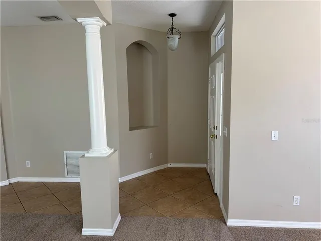 a view of entryway with a hallway