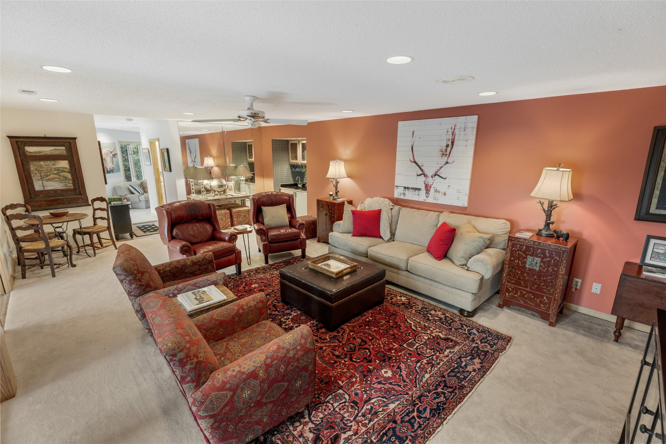 15 Bonnevista Road Highlands, NC 28741 - Photo 61 of 96 Cozy Lower Level Living Area