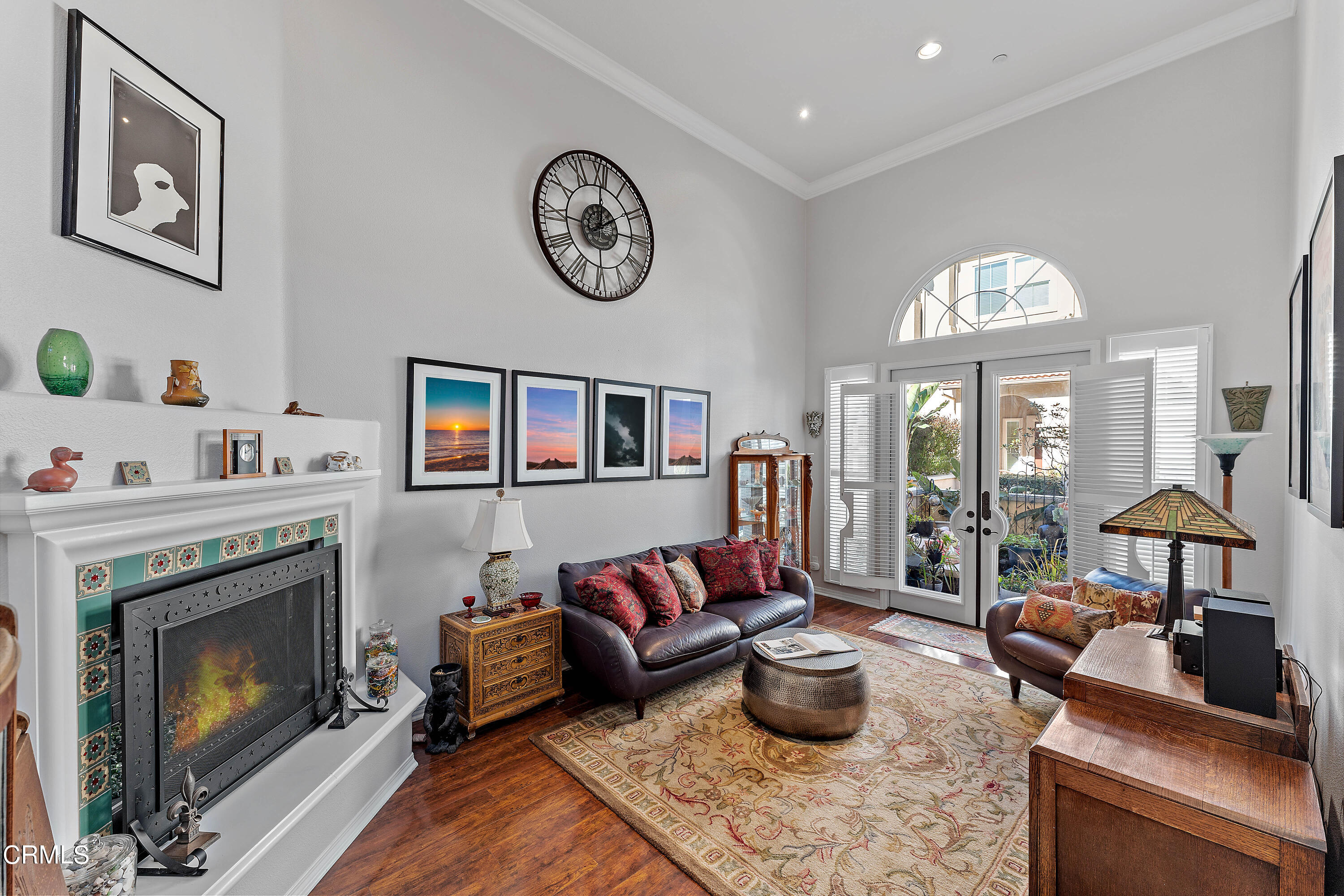 1239 Bayside Lane Oxnard, CA 93035 - Photo 3 of 27 a living room with furniture and a fireplace