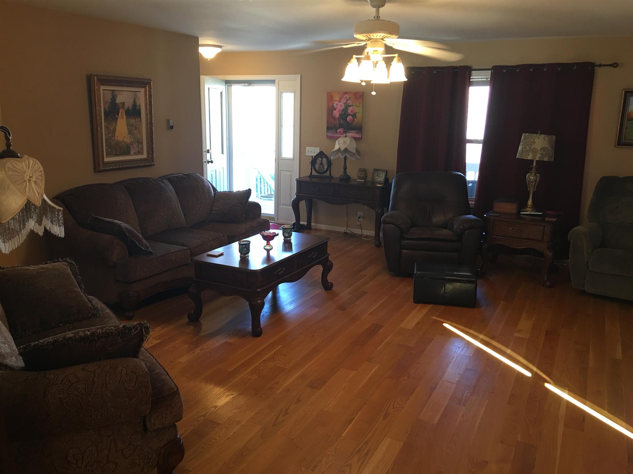 1147 Simms Heights Road Kingston Springs, TN 37082 - Photo 6 of 30 Spacious Living Room- Picture taken from Dining Room