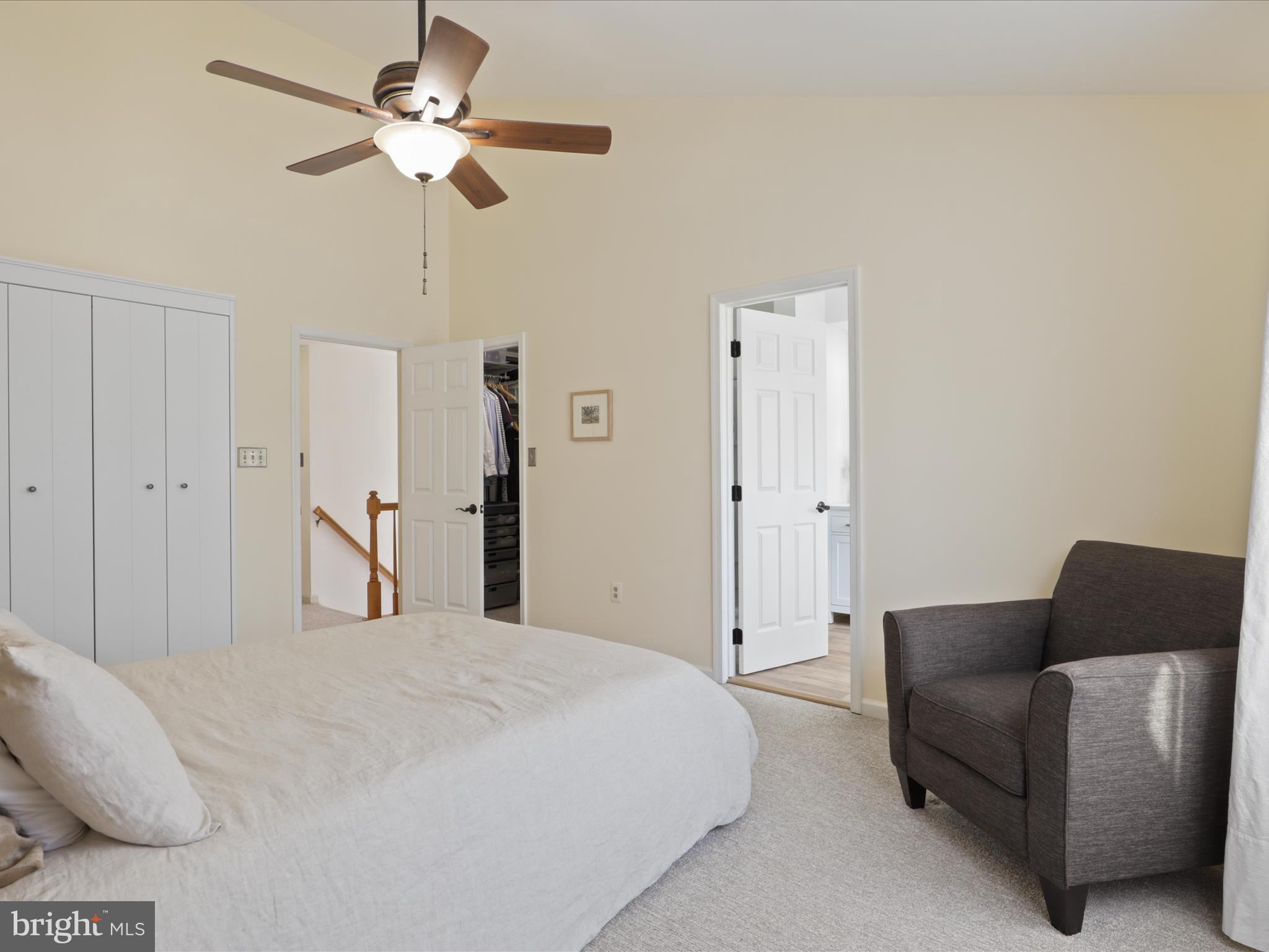 3906 Elbert Avenue Alexandria, VA 22305 - Photo 16 of 40 a spacious bedroom with a bed and a couch