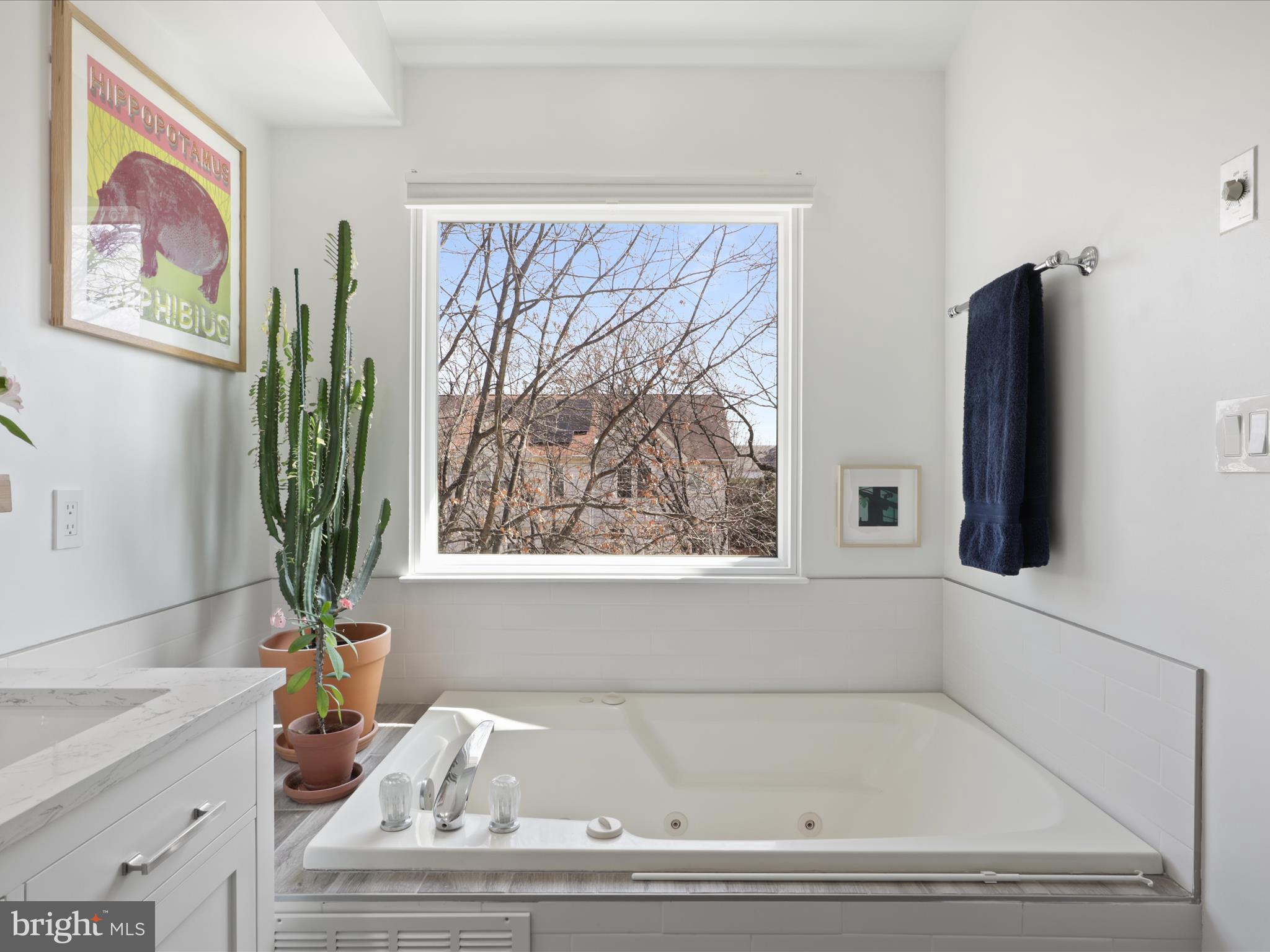 3906 Elbert Avenue Alexandria, VA 22305 - Photo 19 of 40 a bathroom with a bathtub and a window