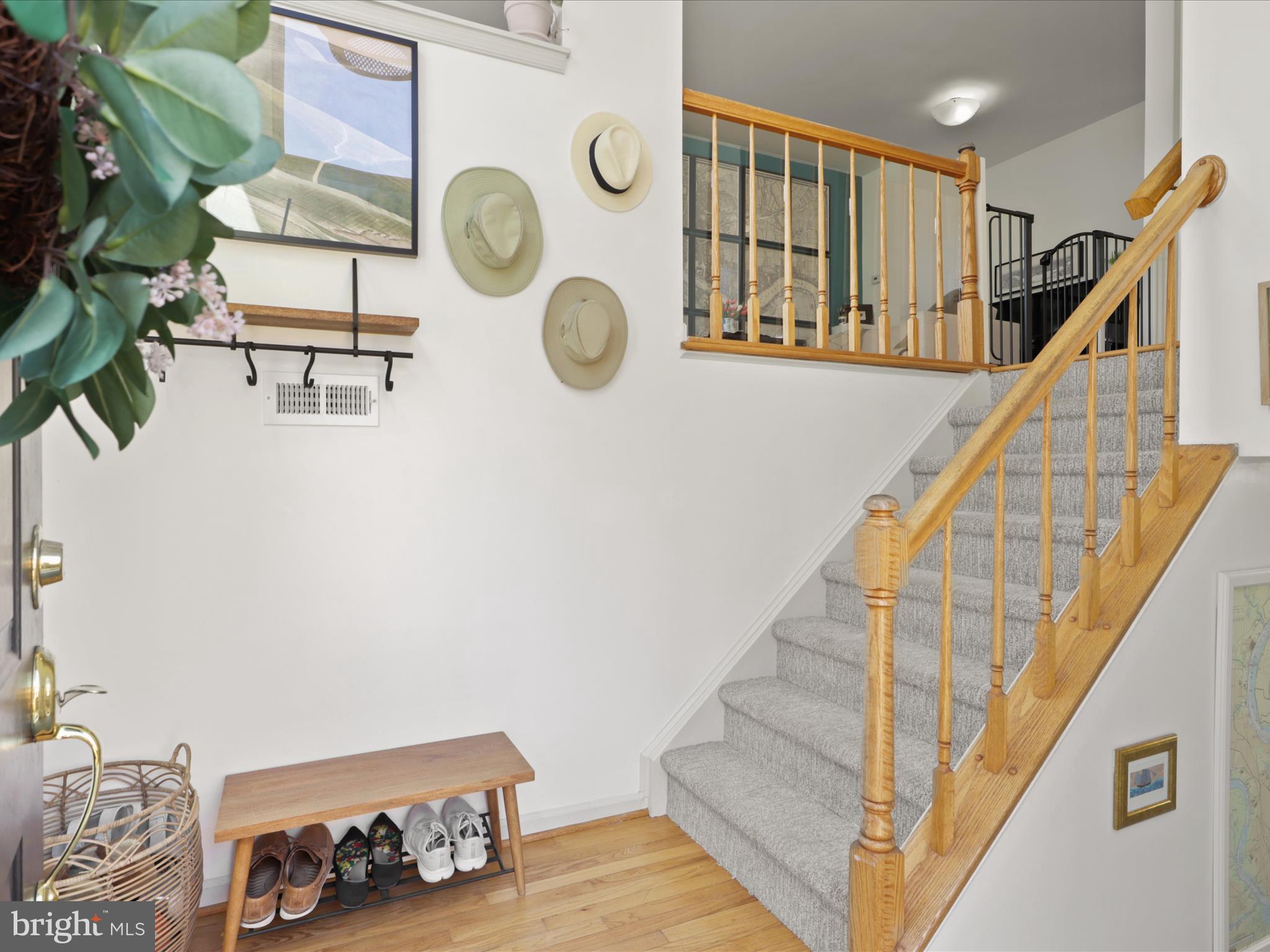 3906 Elbert Avenue Alexandria, VA 22305 - Photo 4 of 40 a view of entryway with furniture and wooden floor
