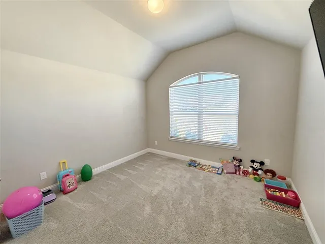 a view of a room with toys