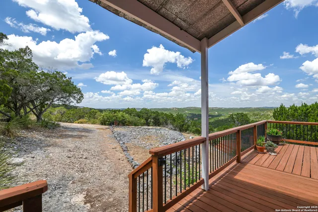 a view of barbeque and entryway