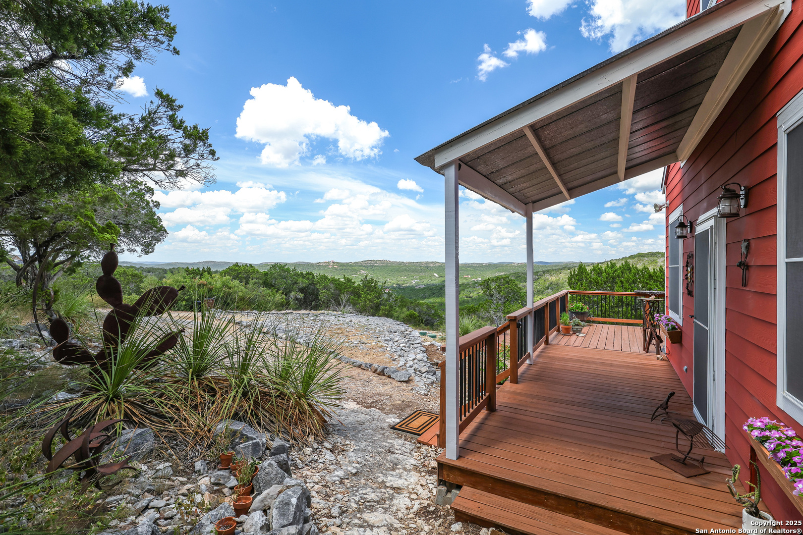 776 County Road 270 Mico, TX 78056 - Photo 6 of 59 a view of a balcony with ocean view