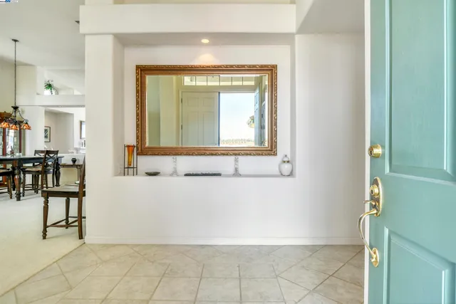 a view of front door of house