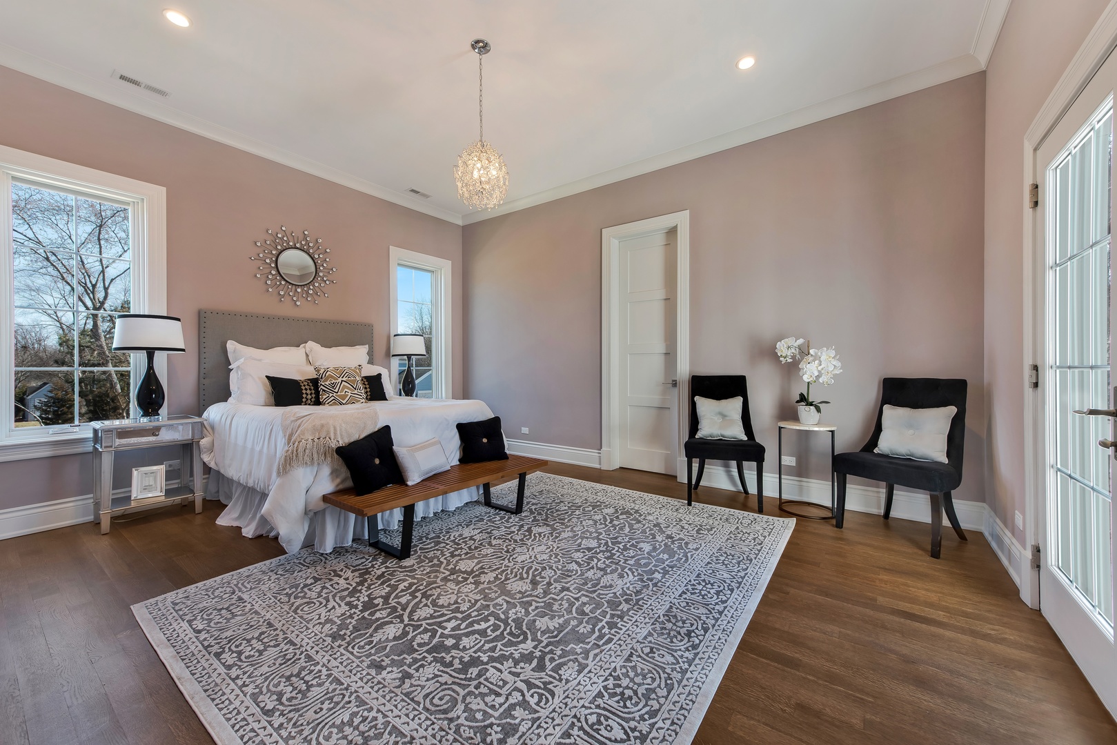 290 Thackeray Lane Northfield, IL 60093 - Photo 15 of 30 a bed room with a bed a table and chair