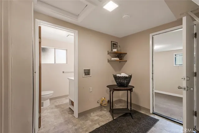 a view of a bathroom