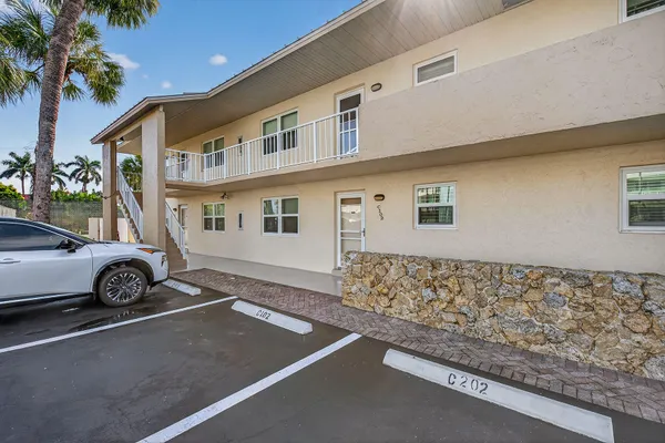 a view of a car garage