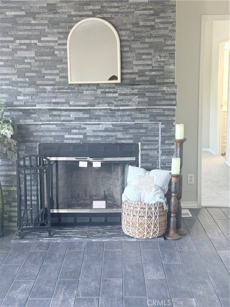 1855 Riverside, Unit 405 Ontario, CA 91761 - Photo 6 of 25 a bathroom with a sink and a mirror