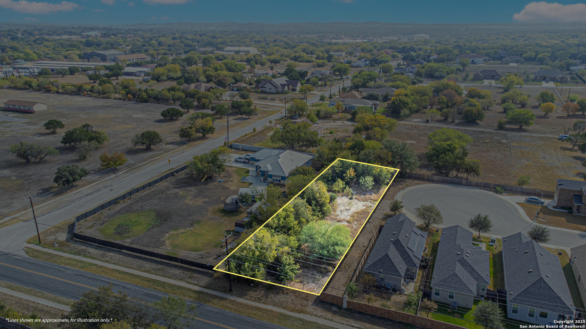 14830 Stahl Road San Antonio, TX 78217 - Photo 15 of 30 an aerial view of residential houses with outdoor space