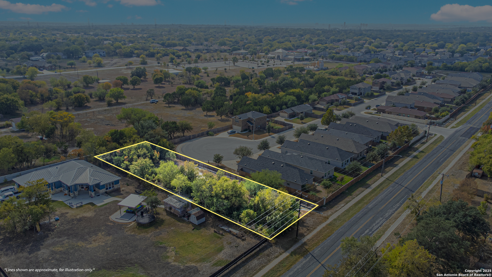 14830 Stahl Road San Antonio, TX 78217 - Photo 17 of 30 an aerial view of residential houses with outdoor space