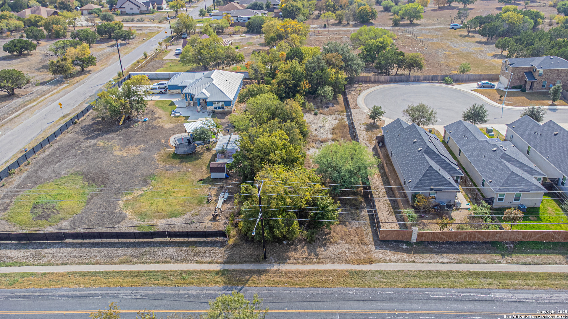 14830 Stahl Road San Antonio, TX 78217 - Photo 21 of 30 an aerial view of residential houses with outdoor space