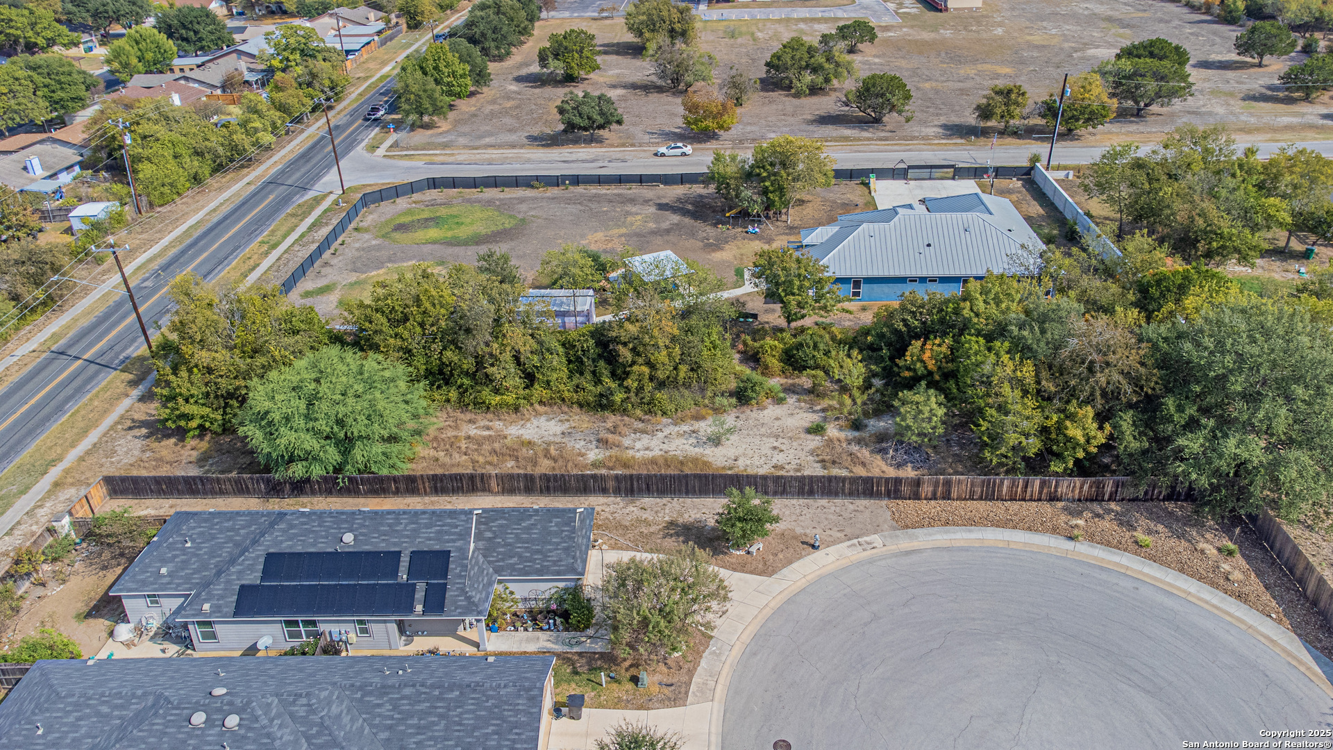 14830 Stahl Road San Antonio, TX 78217 - Photo 23 of 30 an aerial view of a house with a yard