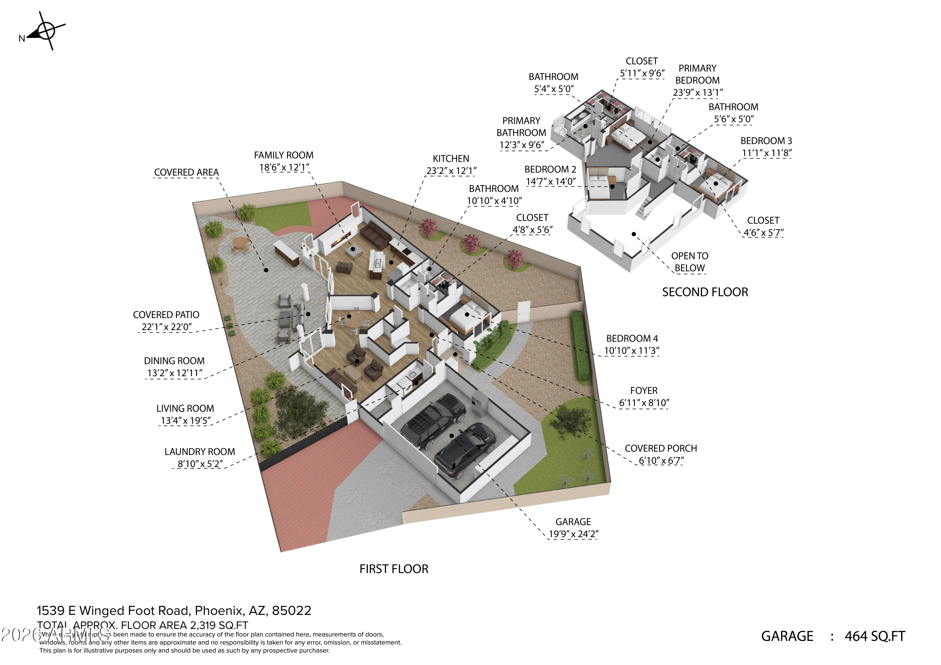 1539 East Winged Foot Road Phoenix, AZ 85022 - Photo 63 of 64